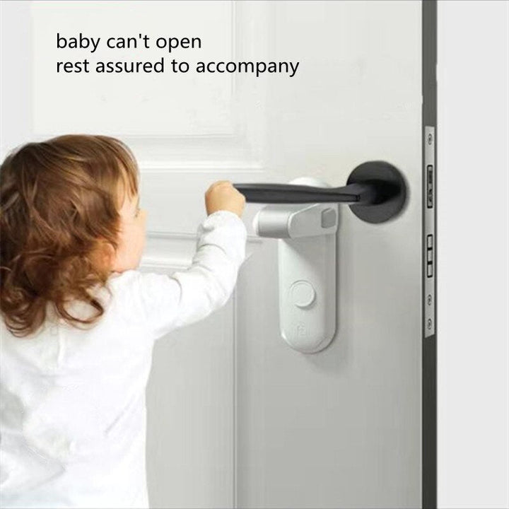 Child Safety Door Handle Lock for No-Drill Peace
