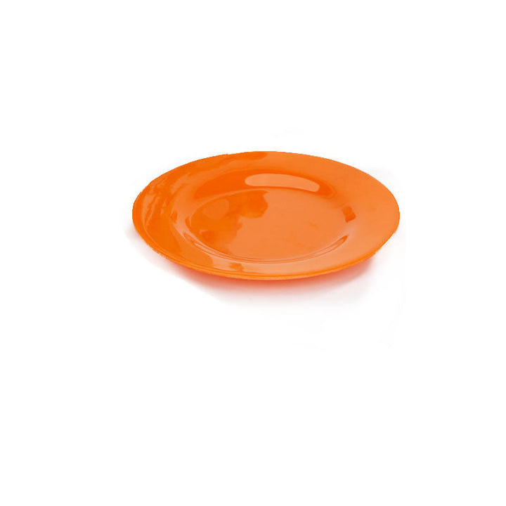 Colorful Melamine Dinner Plates for Everyday Family Meals