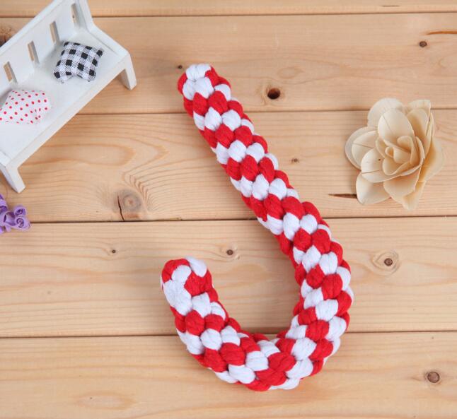 Cotton Rope Dog Toy for Festive Tug, Chew and Play