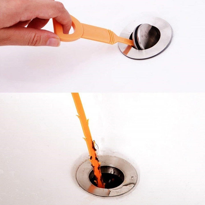 Drain Cleaner Sticks for Hair Clogs by Hand