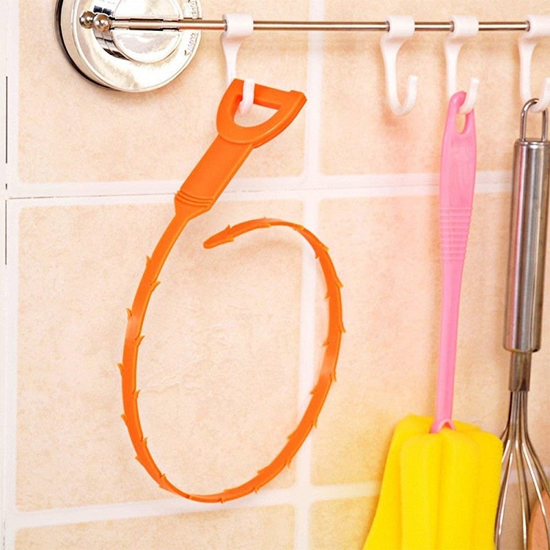 Drain Cleaner Sticks for Hair Clogs by Hand