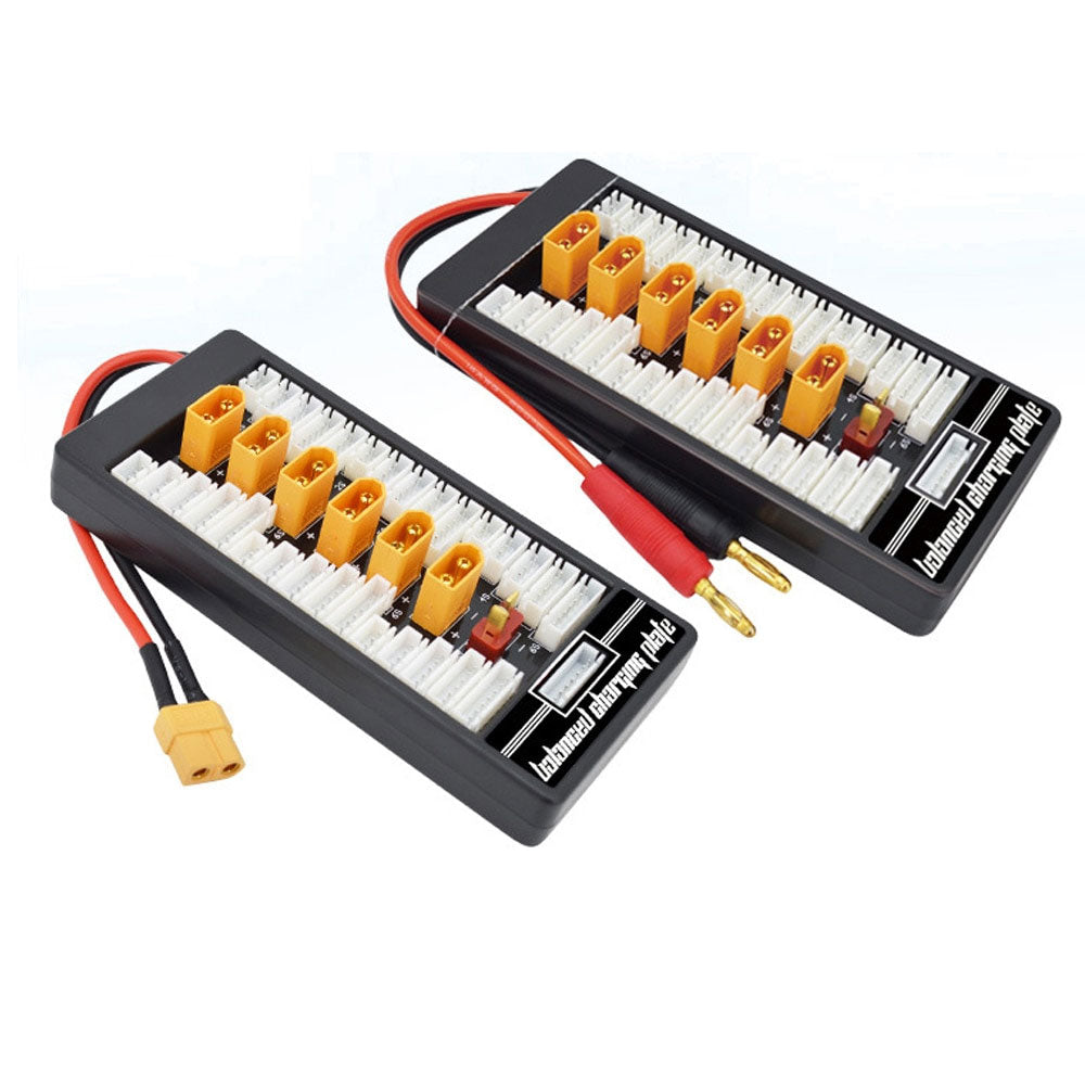 2S-6S LiPo Parallel Charging Board for XT60 Chargers
