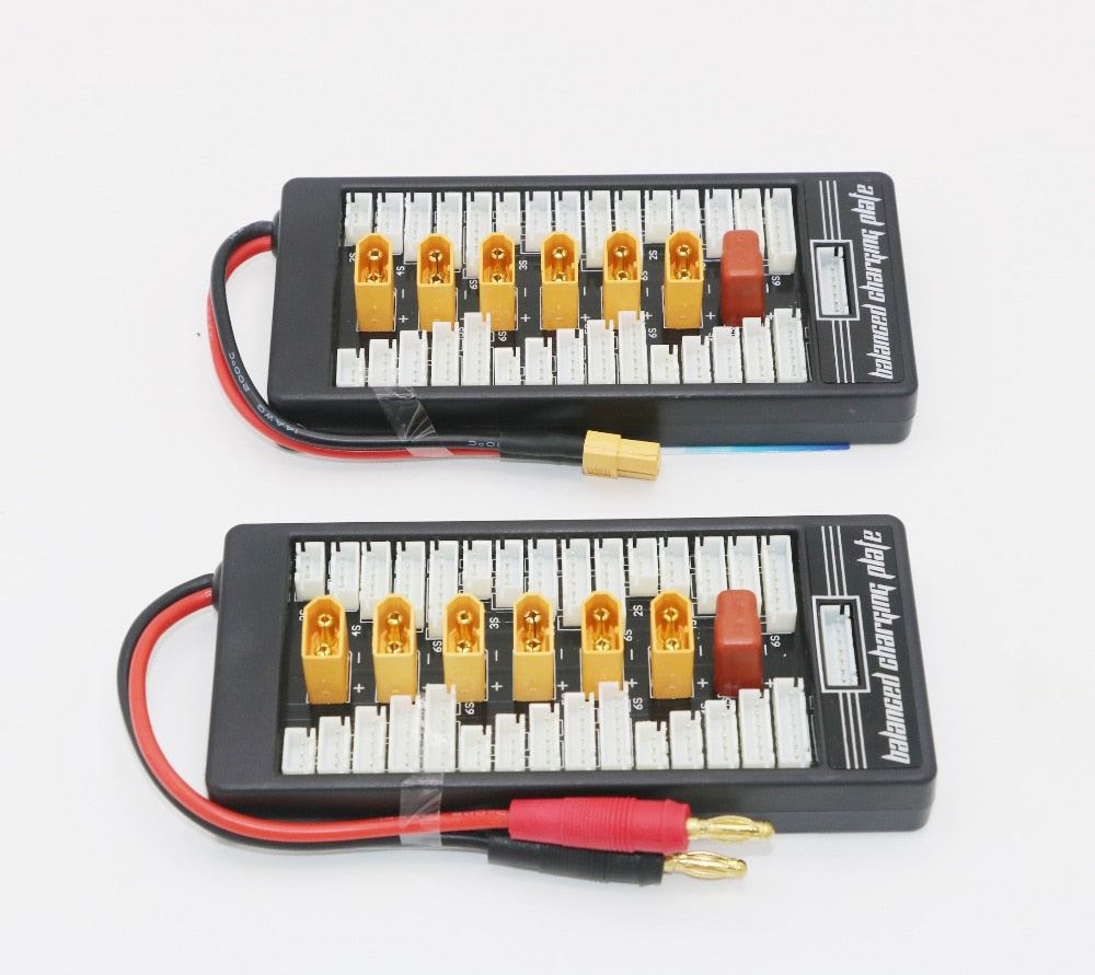 2S-6S LiPo Parallel Charging Board for XT60 Chargers
