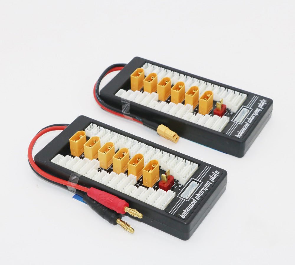 2S-6S LiPo Parallel Charging Board for XT60 Chargers