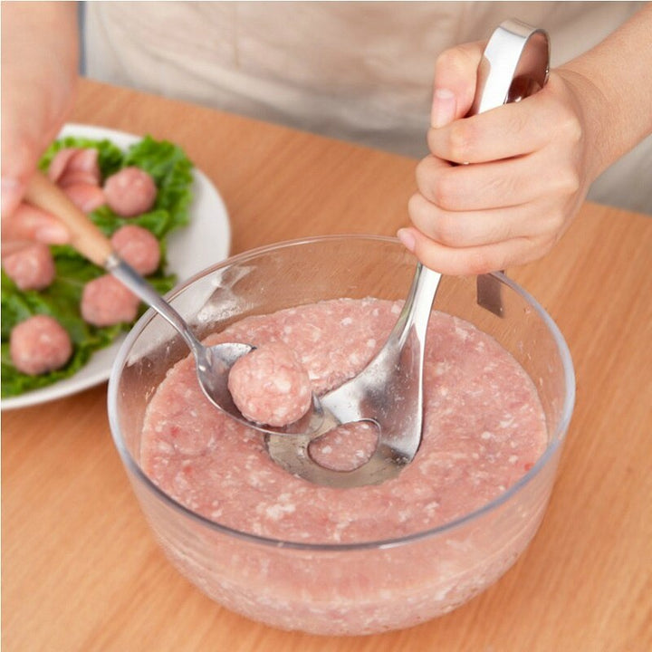 Stainless Steel Meatball Maker Scoop for Uniform Meatballs