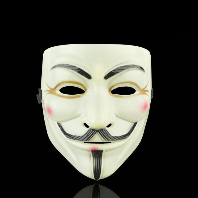 Guy Fawkes Mask for Cosplay, Halloween and Parties