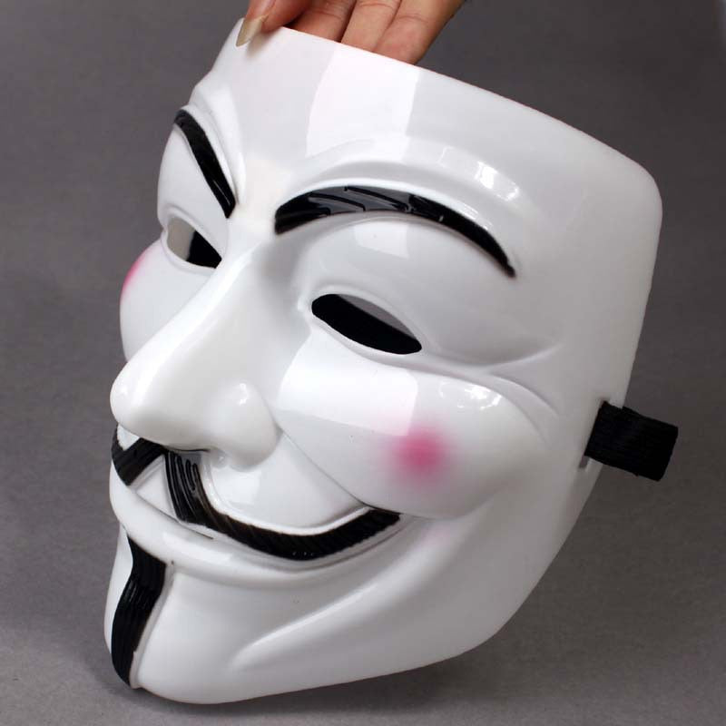 Guy Fawkes Mask for Cosplay, Halloween and Parties