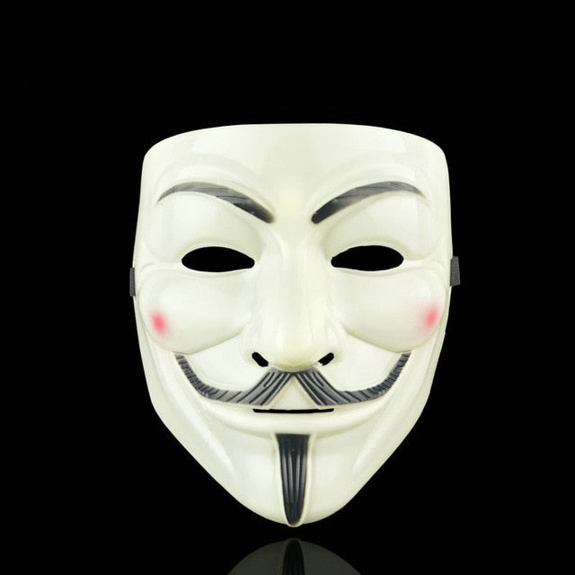 Guy Fawkes Mask for Cosplay, Halloween and Parties