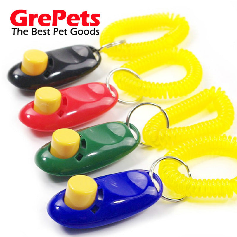 Dog Training Clicker With Wrist Strap for Easy Cues