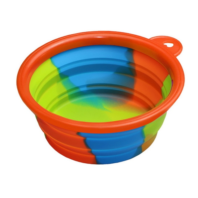 Portable Collapsible Dog Bowl for Travel, Walks & Hikes