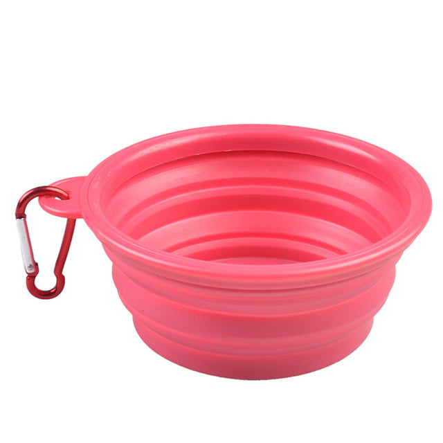 Portable Collapsible Dog Bowl for Travel, Walks & Hikes