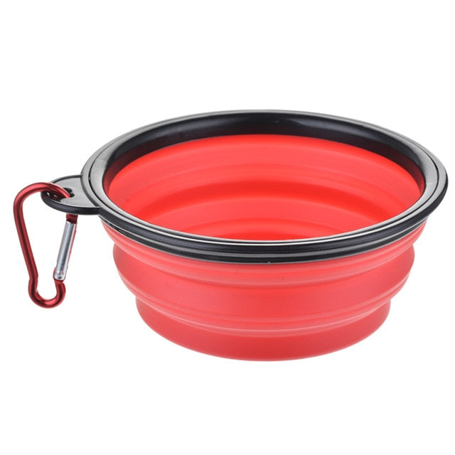 Portable Collapsible Dog Bowl for Travel, Walks & Hikes