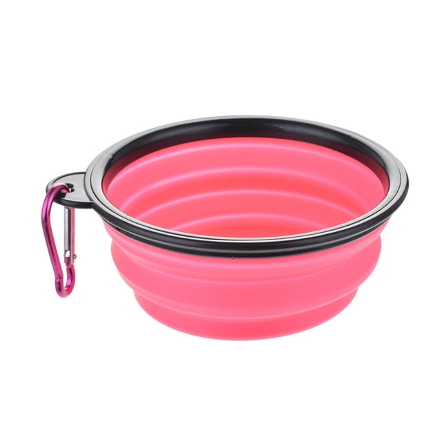 Portable Collapsible Dog Bowl for Travel, Walks & Hikes