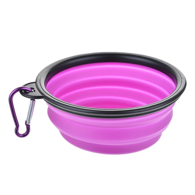 Portable Collapsible Dog Bowl for Travel, Walks & Hikes