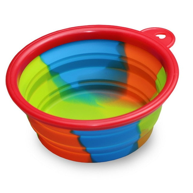 Portable Collapsible Dog Bowl for Travel, Walks & Hikes