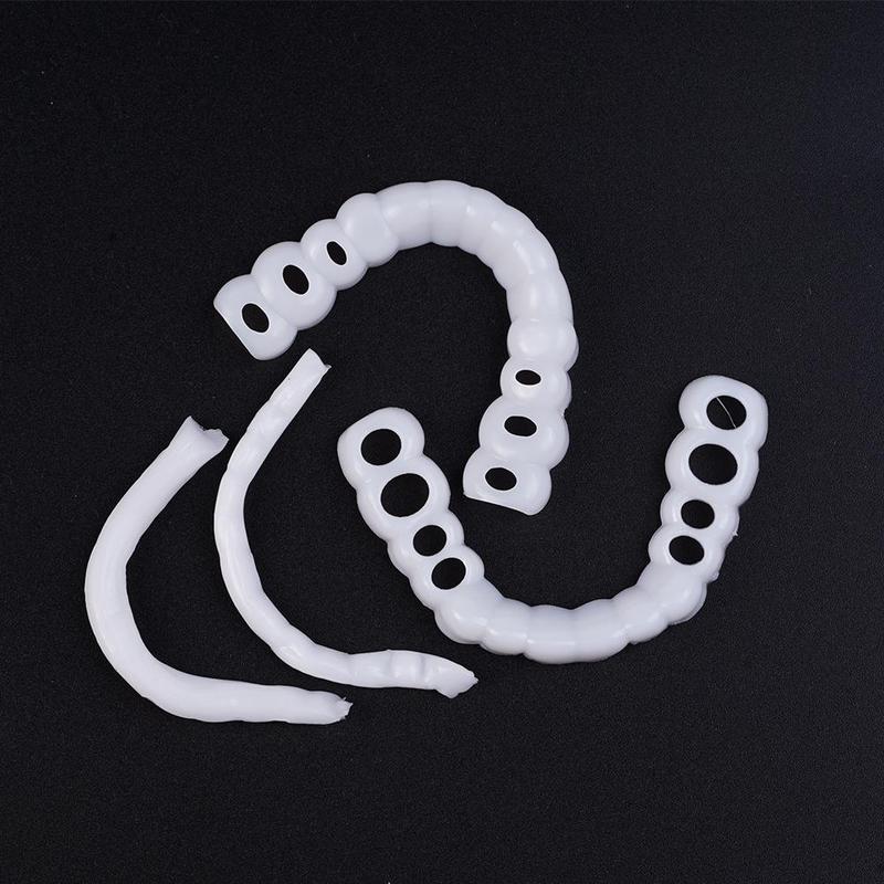 Snap-On Whitening Teeth Veneers for an Instant Smile