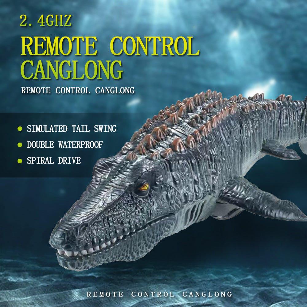 Remote-Controlled Dinosaur Water Toy With Lifelike Motion