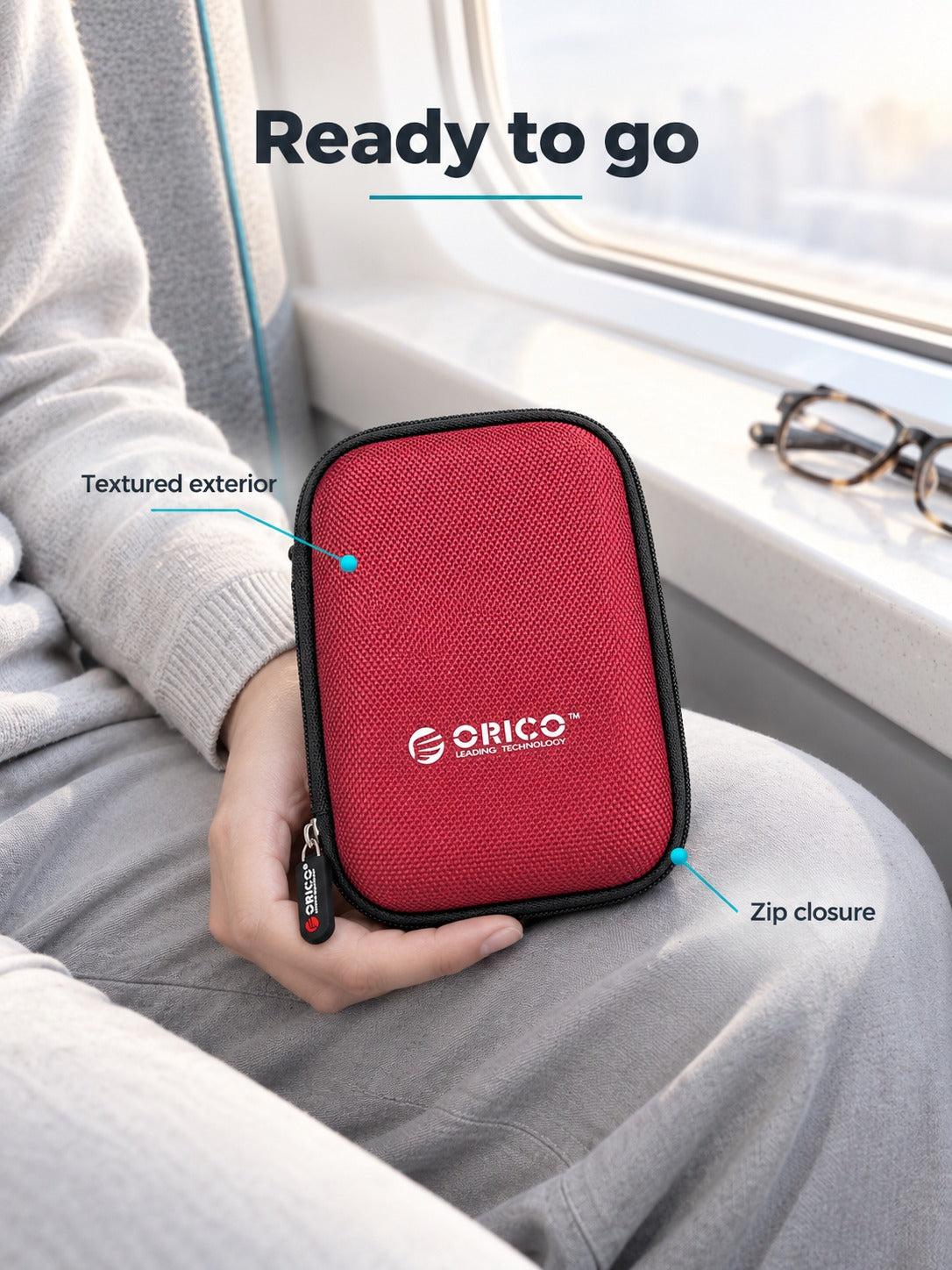 2.5 Inch Portable HDD Case: Hard-Shell Drive Protection
