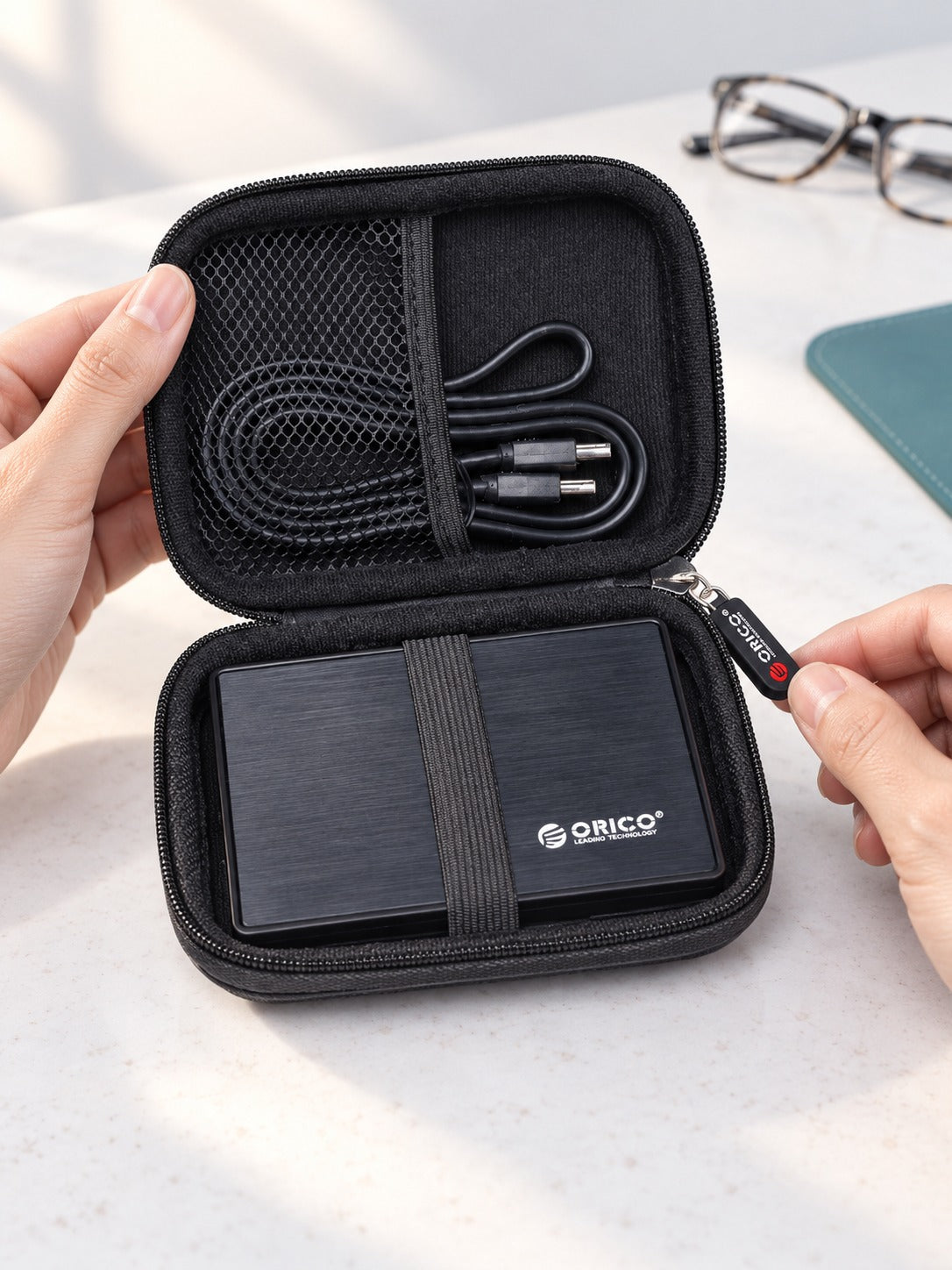 2.5 Inch Portable HDD Case: Hard-Shell Drive Protection