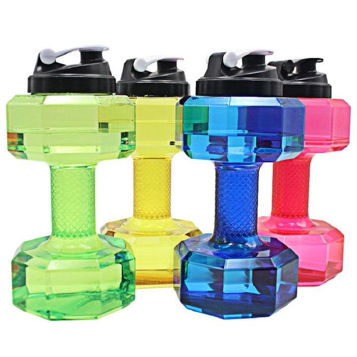 2.5L Dumbbell Water Bottle for Gym, Cycling & Camping