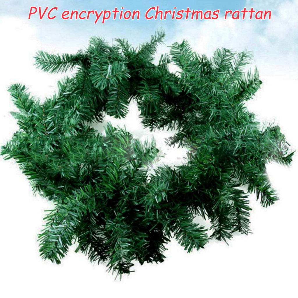 2.7m Artificial Christmas Garland for Lush Holiday Decor