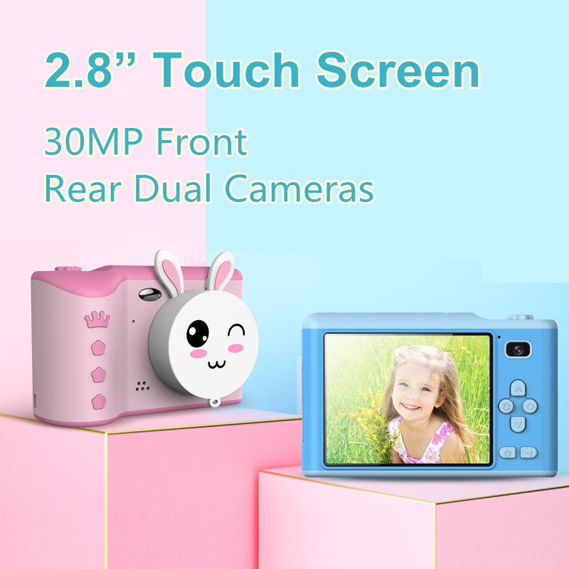 Kids Digital Camera: Dual Lens Fun Photos and Videos