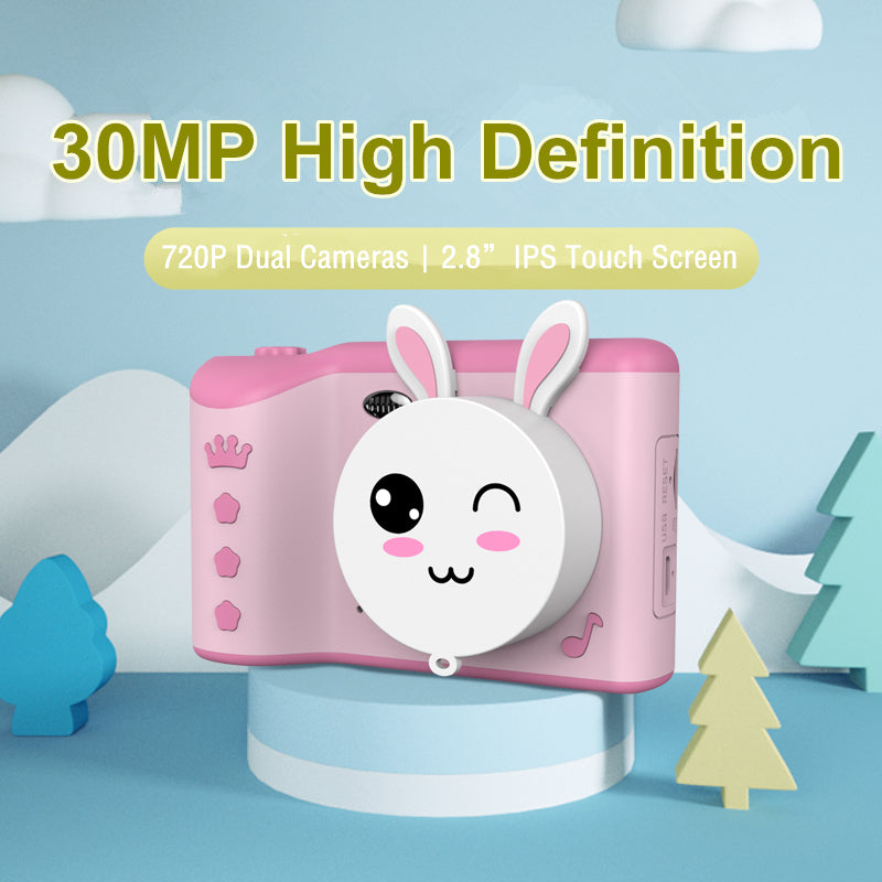 Kids Digital Camera: Dual Lens Fun Photos and Videos