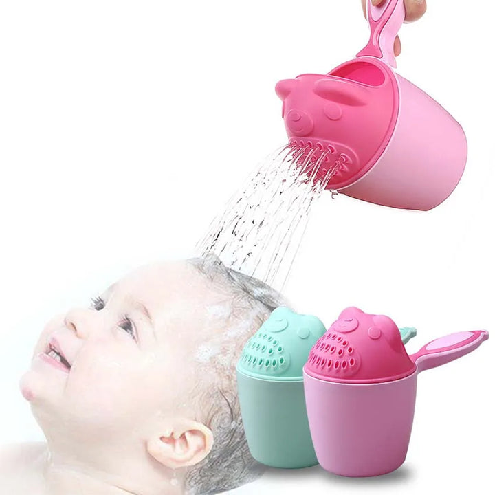 Baby Bear Bath Rinse Cup for Gentle Shampoo Rinsing
