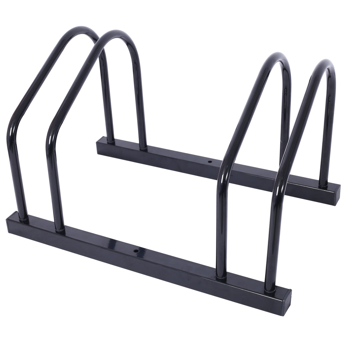 Bike Parking Rack for 22-28 Inch Wheels, Holds 2 Bikes