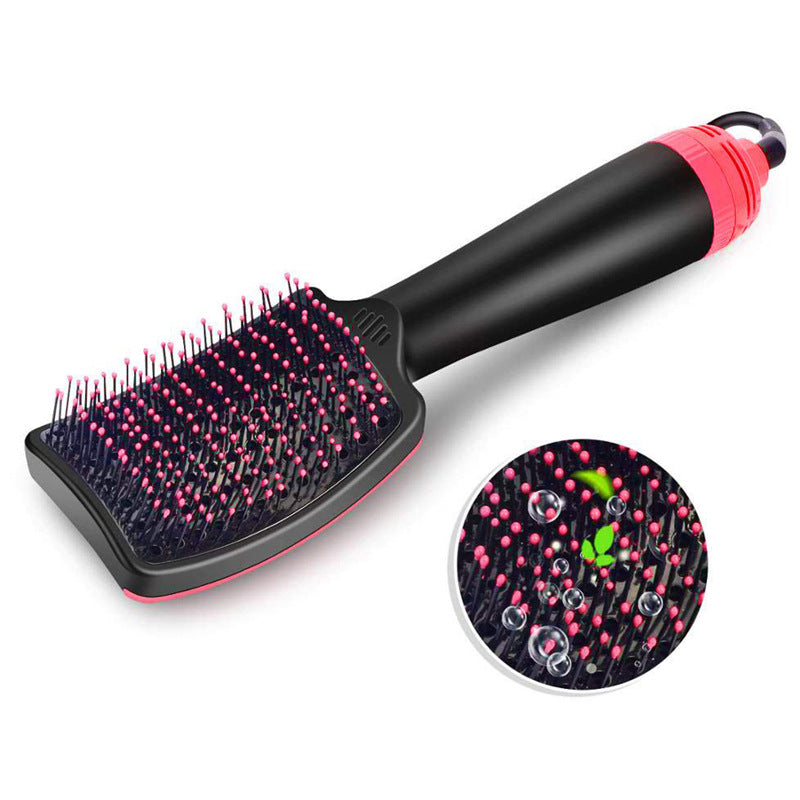 1000W Hot Air Brush Hair Dryer for Smooth, Static-Free Hair