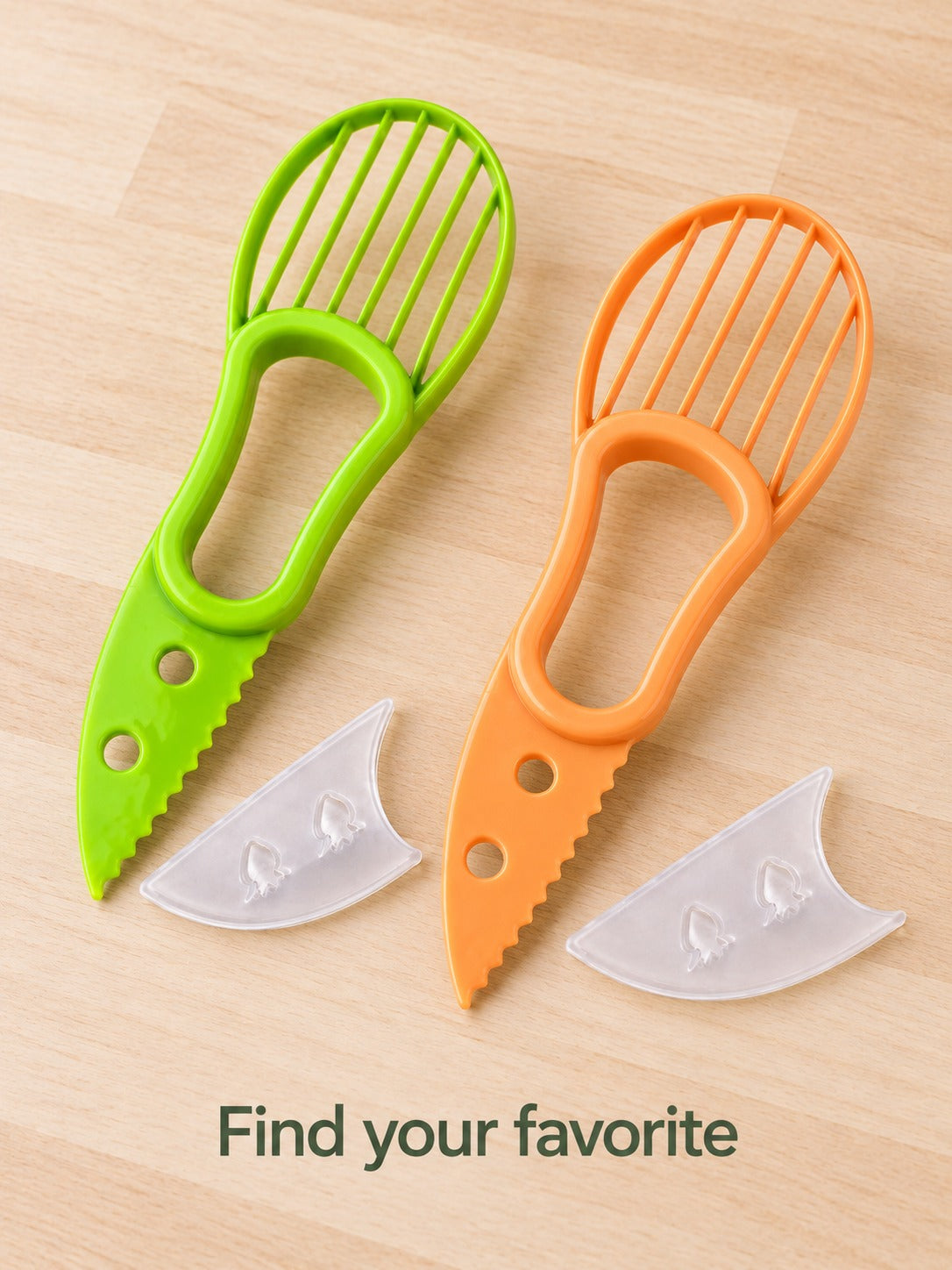 2-in-1 Avocado Slicer and Pitter Tool for Fast Prep
