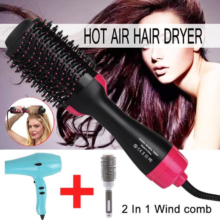Hot Air Styling Brush: Dryer and Volumizing Round Brush
