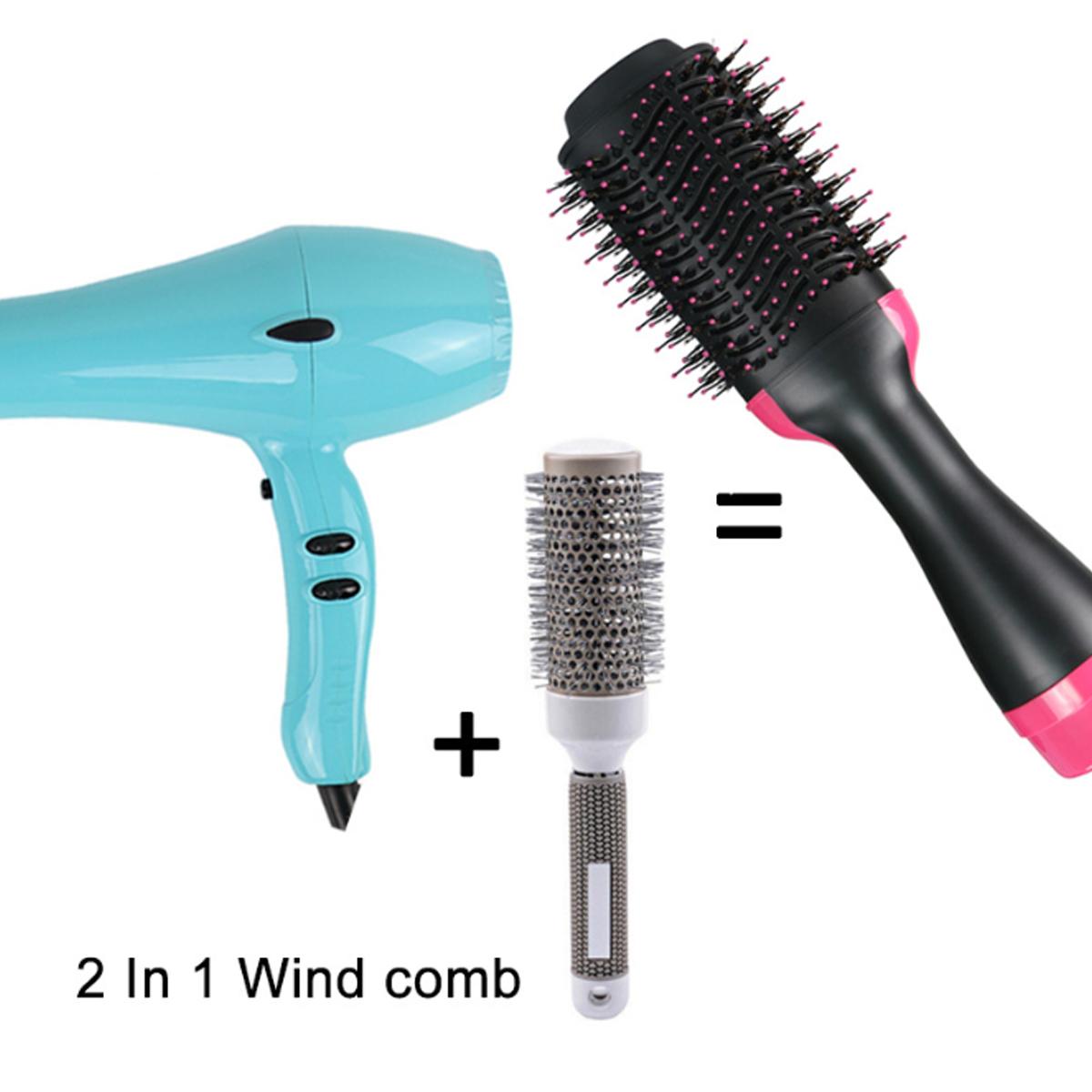 Hot Air Styling Brush: Dryer and Volumizing Round Brush