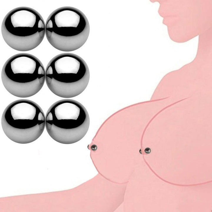 Magnetic Orb Nipple Clamps for Couples Play