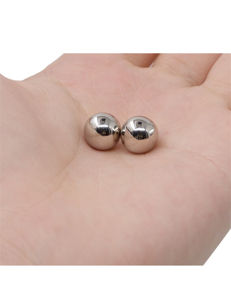 Magnetic Orb Nipple Clamps for Couples Play