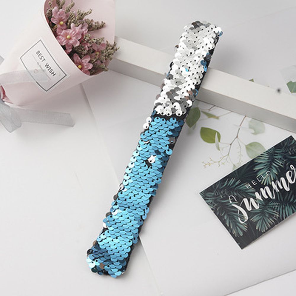 Mermaid Sequin Slap Bracelets for Kids’ Dress-Up Fun