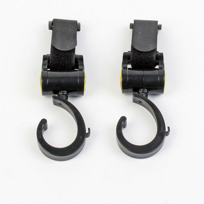 Baby Stroller Hooks for Easy, Hands-Free Bag Storage