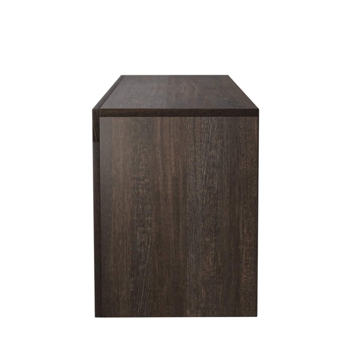 Brown TV Stand with LED Lights for 32 to 55 Inch TVs