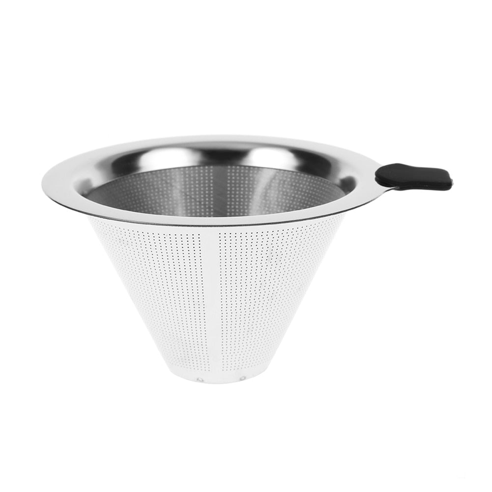 Paperless Pour Over Coffee Dripper with Glass Carafe