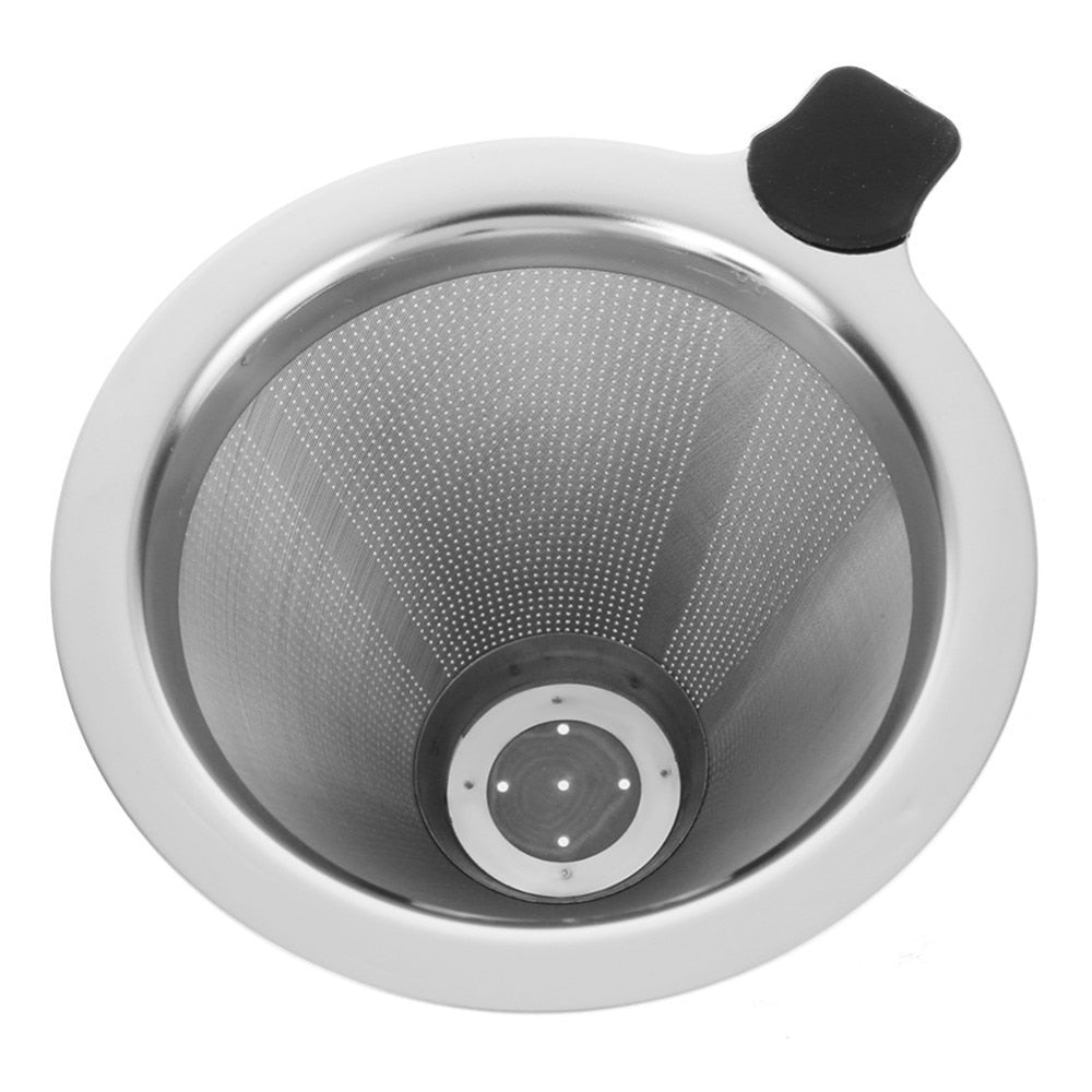 Paperless Pour Over Coffee Dripper with Glass Carafe