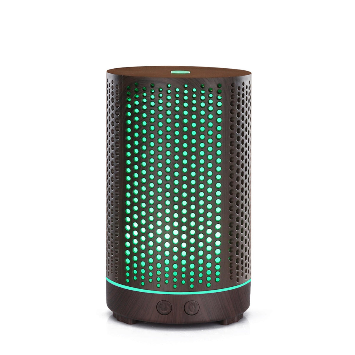 Wood Grain Essential Oil Diffuser with LED Night Light