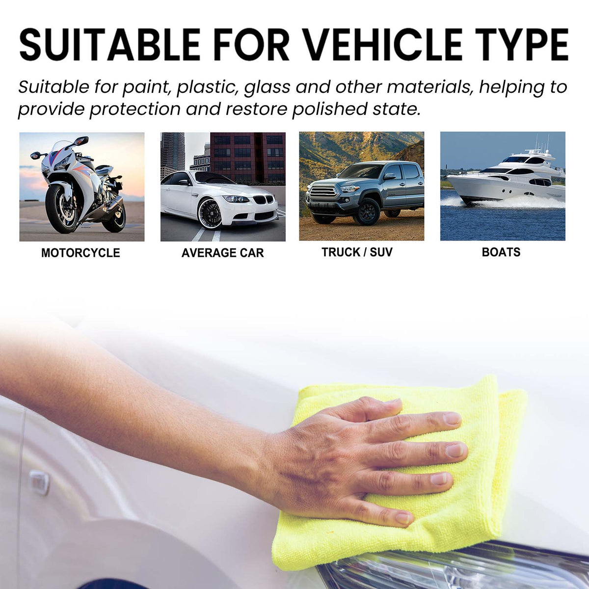 Car Coating Wax Spray for Long-Lasting Exterior Shine