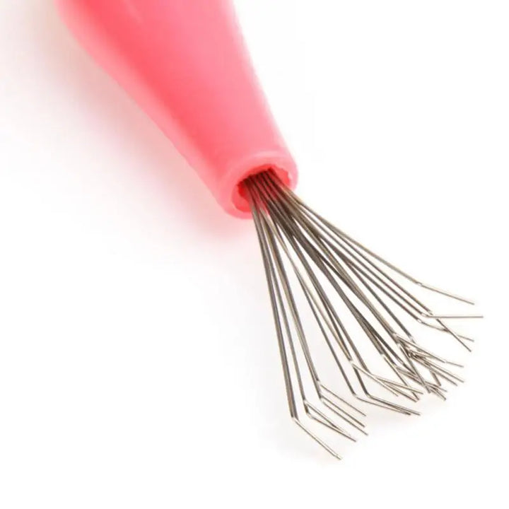 Mini Hair Brush Comb Cleaner — Tangle-Free, Self-Cleaning Tool