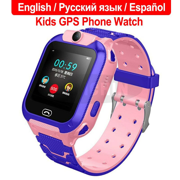 Kids Smartwatch Phone with One-Press SOS and Calling