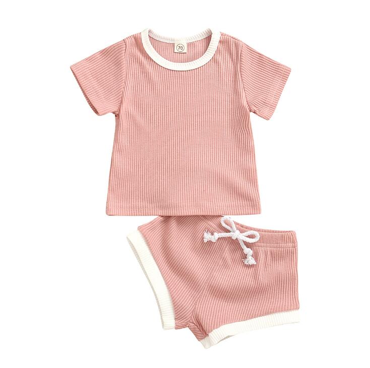 Ribbed Baby Summer Outfit Set for Easy, Stylish Days