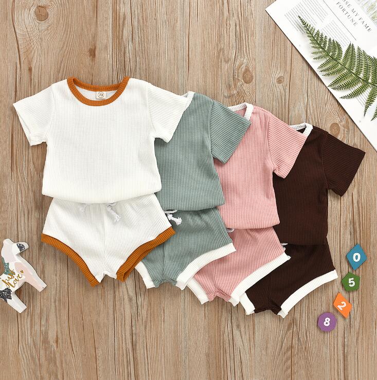 Ribbed Baby Summer Outfit Set for Easy, Stylish Days