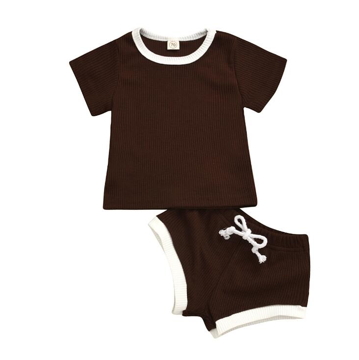 Ribbed Baby Summer Outfit Set for Easy, Stylish Days