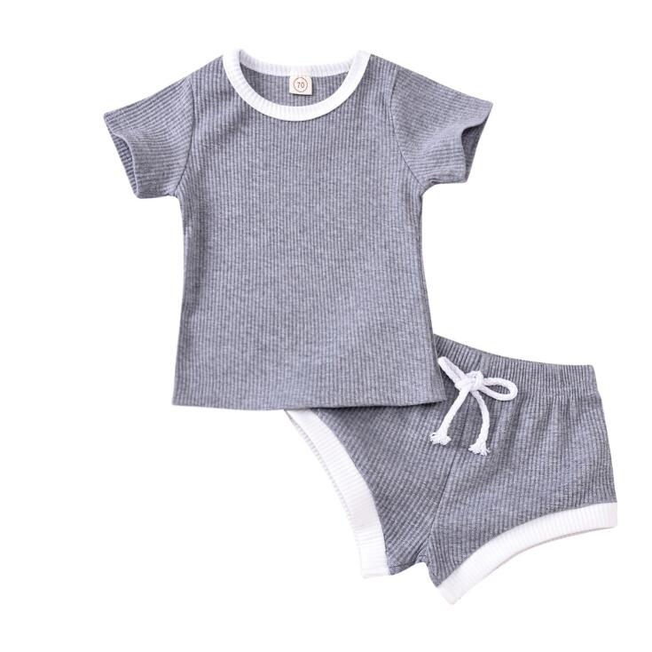 Ribbed Baby Summer Outfit Set for Easy, Stylish Days