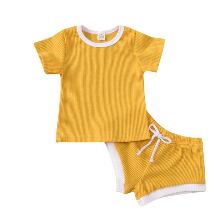 Ribbed Baby Summer Outfit Set for Easy, Stylish Days