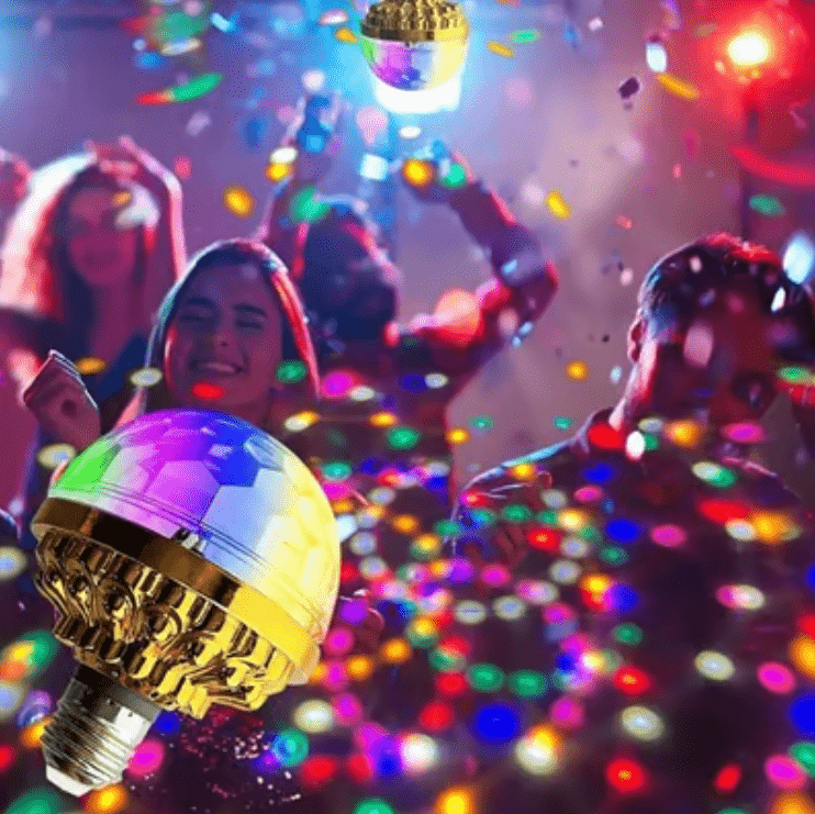 Rotating Disco Ball Light - wanelo - store - roman